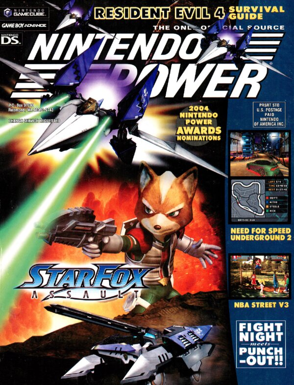 Nintendo Power Issue 189 (March 2005) cover